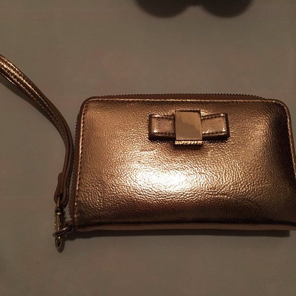 IVANKA TRUMP Blair Clutch Wristlet Wallet Preowned - Picture 1 of 4